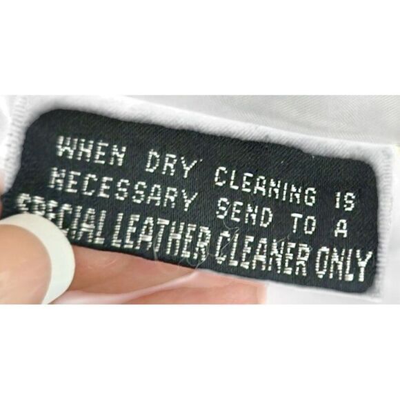 Y2K Wilsons Leather Maxima Suede Tapered Waist Jacket Womens Size L Brown - Picture 8 of 8